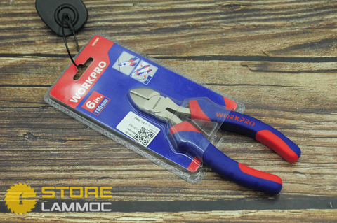 Kìm cắt 6 inches/160mm Workpro W031003