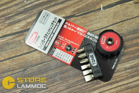 Bộ đầu vít ngắn chuyên mở góc hẹp cao cấp 2 chiều Tone FRB6S
