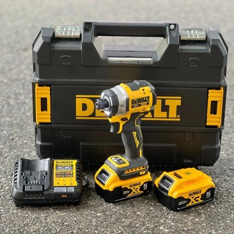 Bộ máy bắn vít pin 20V Dewalt DCF860P2 lực 282Nm (2 pin 5.0Ah, 1 sạc)