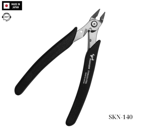 Kìm cắt nhựa 140mm không gỉ Nhật Bản Tsunoda SKN-140