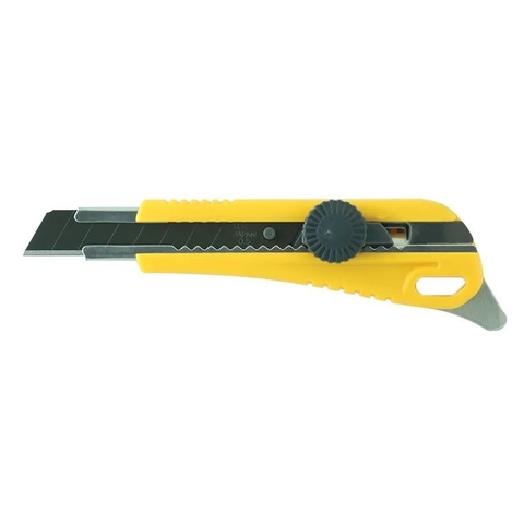 Dao rọc giấy 18mm KDS L-25 đa năng khóa xoay