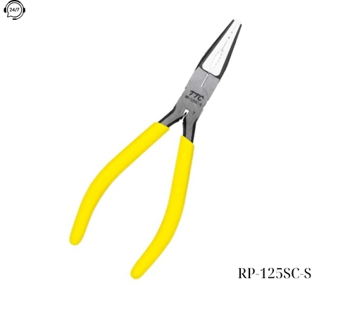 Kìm mỏ nhọn miệng bọc nhựa 125mm Tsunoda RP-125SC-S