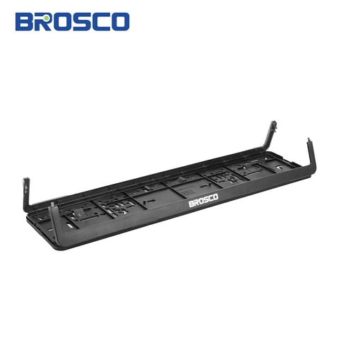 Bộ khung bảo vệ biển số ô tô loại dài bằng nhựa PP Plastic Brosco B50132