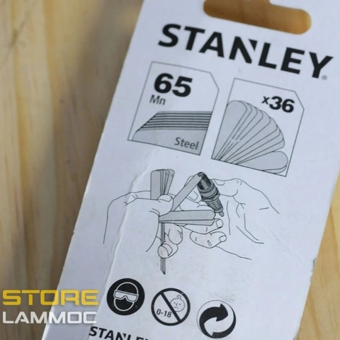 Thước đo góc đa năng Stanley  STMT78214-8 căn lá 36 chi tiết