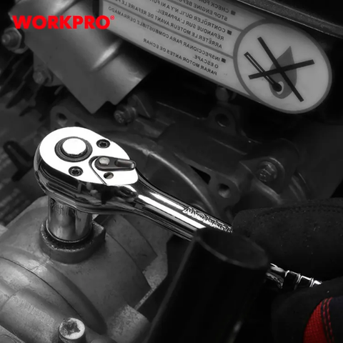 Bộ đầu cờ lê thay thế 1/4 inch + 3/8 inch (1 SET = 39 cái) Workpro  WP202536