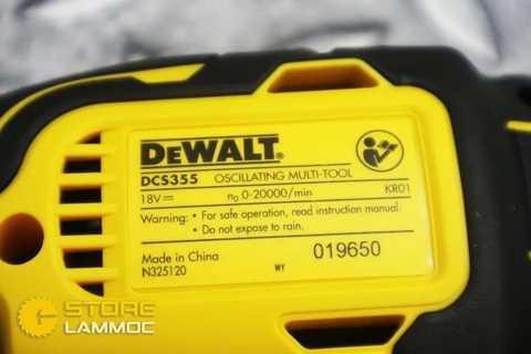 Thân Máy cắt rung pin Dewalt DCS355N 18V