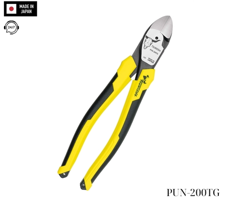Kìm cắt dây điện lưỡi mỏng dài 214mm Tsunoda PUN-200TG