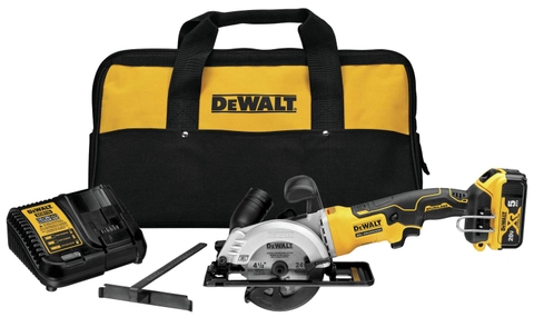 Máy cưa đĩa pin Dewalt DCS571P1 115mm 18V