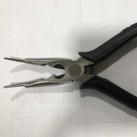 Kìm mỏ nhọn cong 150mm chuyên hàn Mig Fujiya AWB-150S