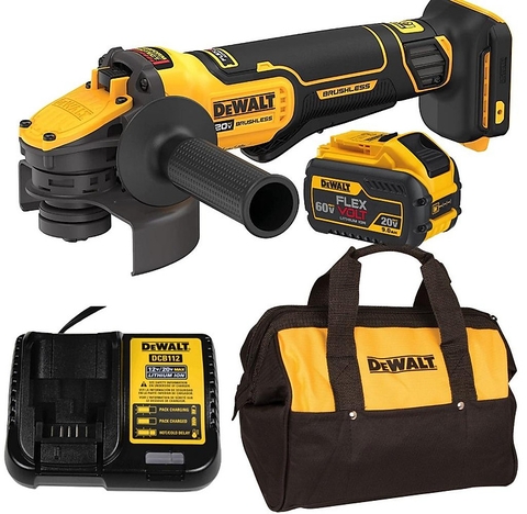 Máy mài pin Dewalt DCG409X1 đĩa 100mm 20V