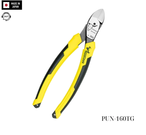 Kìm cắt dây điện lưỡi mỏng 176mm Tsunoda PUN-160TG