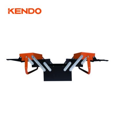 Hộp dụng cụ bằng kim loại ngăn kéo 5 khay kích thước 46x20x20.5cm Kendo 90204