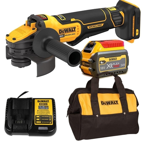 Máy mài pin Dewalt DCG409T1 đĩa 100mm 20V