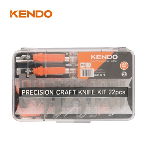 Bộ dao khắc chính xác 22 chi tiết Kendo 80206