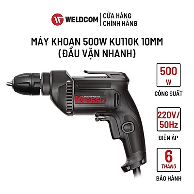 Máy khoan điện 10mm 500W Kress KU110K