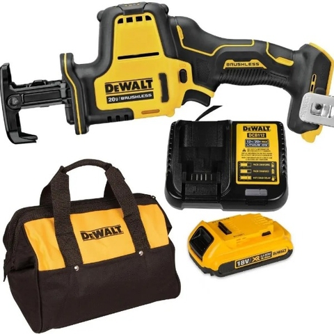 Bộ máy cưa kiếm dùng pin Dewalt DCS369D1