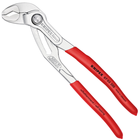 Kìm mỏ quạ mạ chrome Ø50mm, 250mm Knipex 8703250