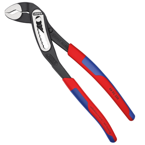 Kìm mỏ quạ Ø50mm, 250mm cán xanh đỏ Knipex 8802250