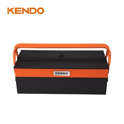 Hộp dụng cụ bằng kim loại ngăn kéo 3 khay kích thước 46x20x16cm Kendo 90200