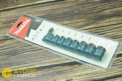 Bộ đầu tuýp siết bu lông 3/8'inch Makita B-55778