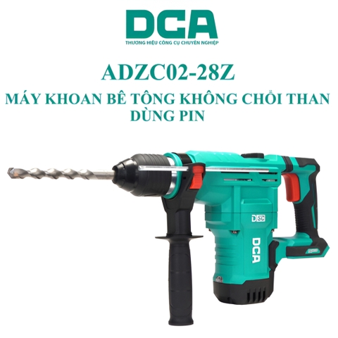 Thân máy khoan bê tông pin 20V không chổi than DCA ADZC02-28Z