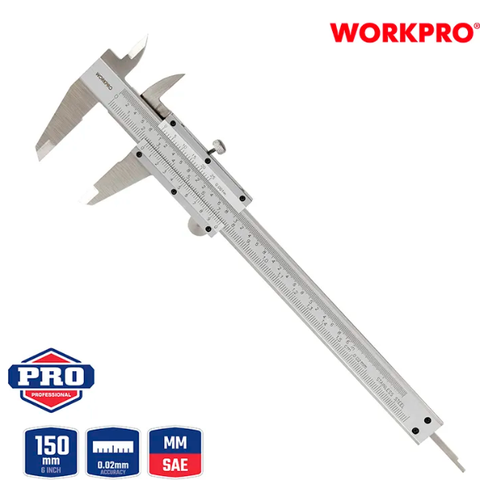 Thước cặp cơ 150mm Workpro WP266003