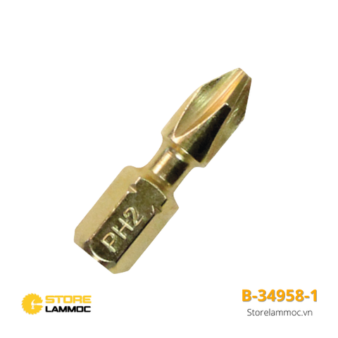 Mũi bắn vít bake bán lẻ PH2x25mm B-34958-1