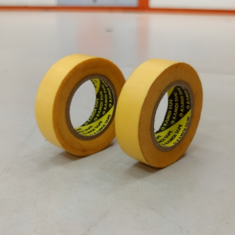 Băng keo giấy WASHI nhật số 400 màu vàng