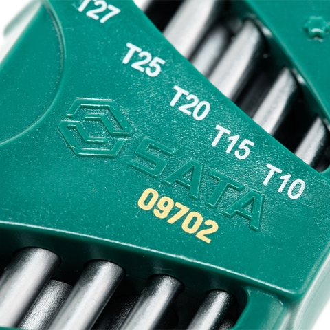 Bộ lục giác bông sao Sata 09702 loại dài 9 chi tiết