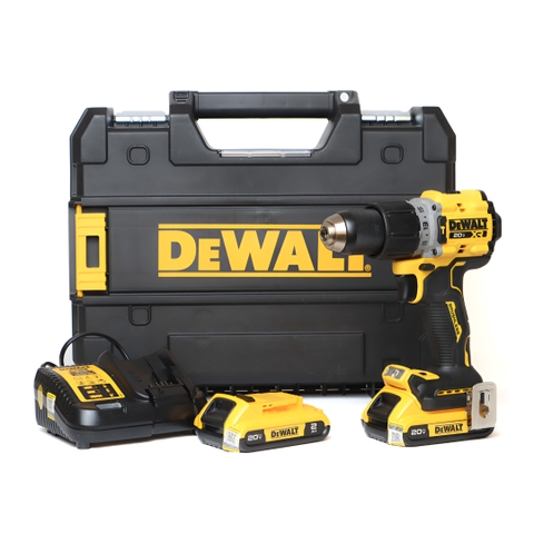 Bộ máy khoan pin có búa Dewalt DCD805D2T