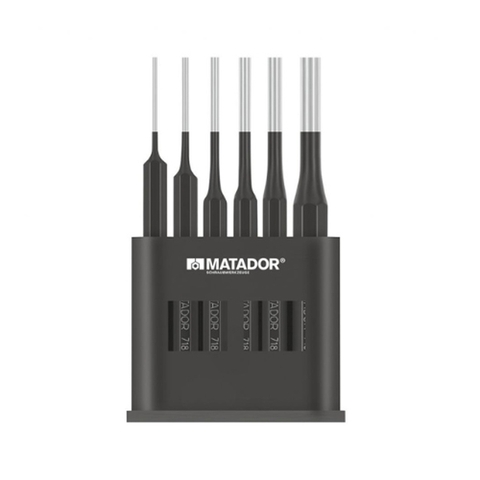 Bộ mũi đục lỗ 6 chi tiết 2-8mm Matador 07189060