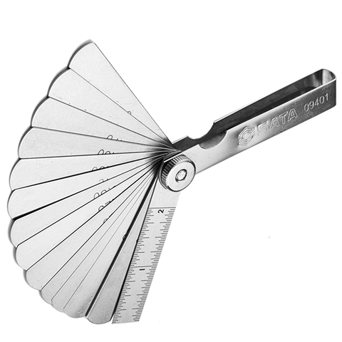Bộ thước lá 14 chi tiết 0.05-1.00mm SATA 09401
