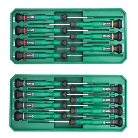 Bộ tua vít điện tử 15 cây SATA 09317