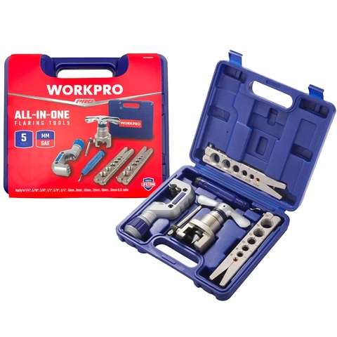 Bộ lã ống (nong ống) đồng 5 chi tiết Workpro WP303001
