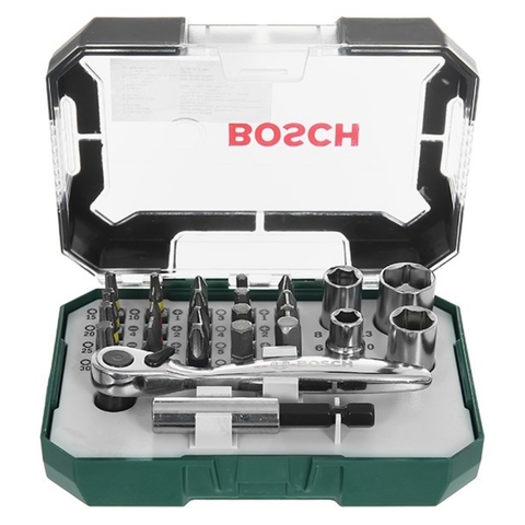 Bộ vặn vít 26 chi tiết BOSCH 2607017322