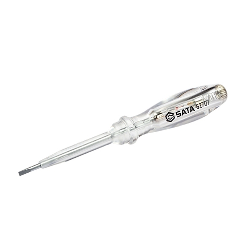 Bút thử điện đầu bút bằng thép 145mm Sata 62707