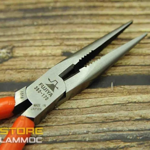 Kìm mỏ nhọn đa năng 170mm Fujiya 380-170