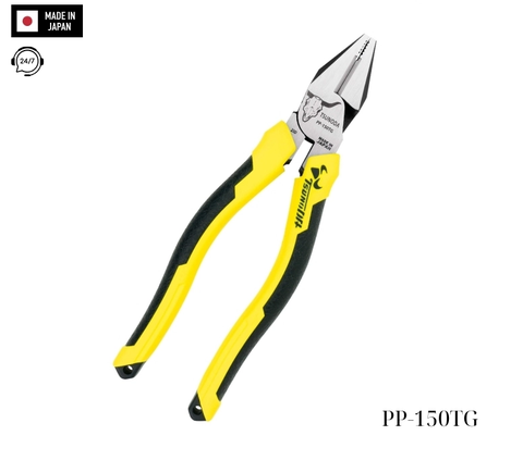 Kìm điện đa năng dài 170mm cán đúc Tsunoda PP-150TG