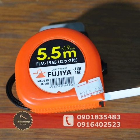 Thước kéo (cuộn) Nhật Fujiya FLM-1955 5.5m