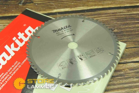 Đĩa cưa gỗ Makita P-67963 185mm 60 răng cốt 20mm
