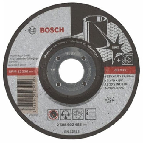 Đĩa mài inox 125mm Bosch 2608602488