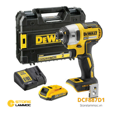 Máy vặn vít cầm tay 18V (20V) Dewalt DCF887D1