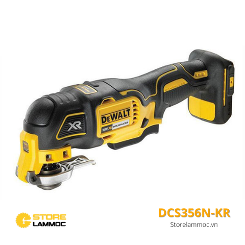 Thân máy cắt rung đa năng pin 20V Dewalt DCS356N-KR