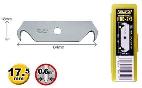 Lưỡi dao rọc cáp Olfa HOB-2/5