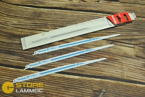 Lưỡi cưa kiếm cắt gỗ có đinh Makita B-10637 dài 305mm