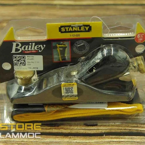 Bào tay Stanley 1-12-060, 1-12-020 cán sắt dòng Bailey 150mm, 160mm