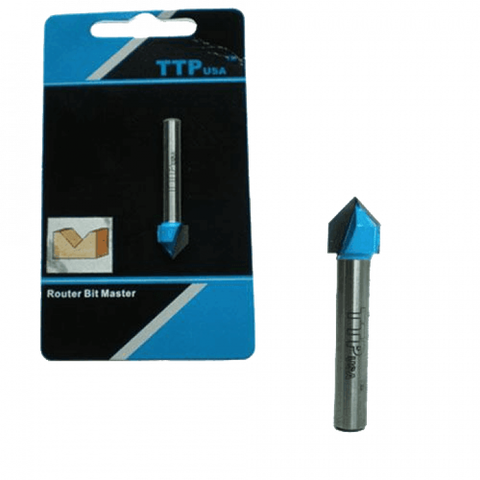 Mũi phay alu. ( '' V '' ): 1/4 x 5/16 (6.35 x 8mm) TTPusaTTP223-001002-UD