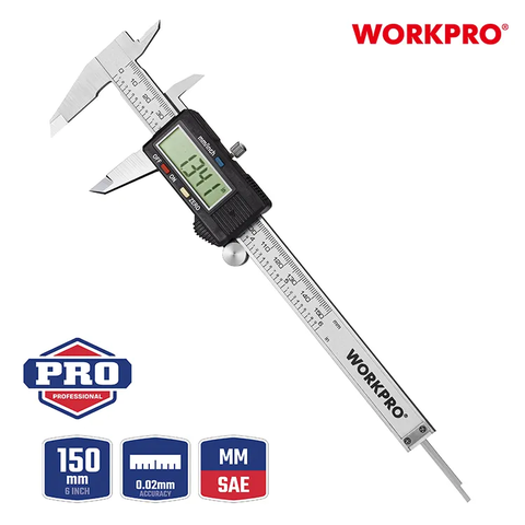 Thước cặp điện tử dài 150mm Workpro WP266004