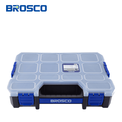 Hộp đựng đồ nghề 14 ngăn kích thước 32x26x6.7cm Brosco BR720320