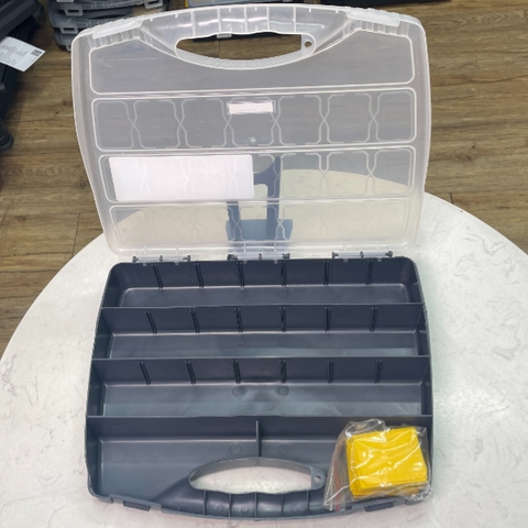 Hộp nhựa 21 ngăn đựng linh kiện 320x265x50mm Stanley STST73822-8